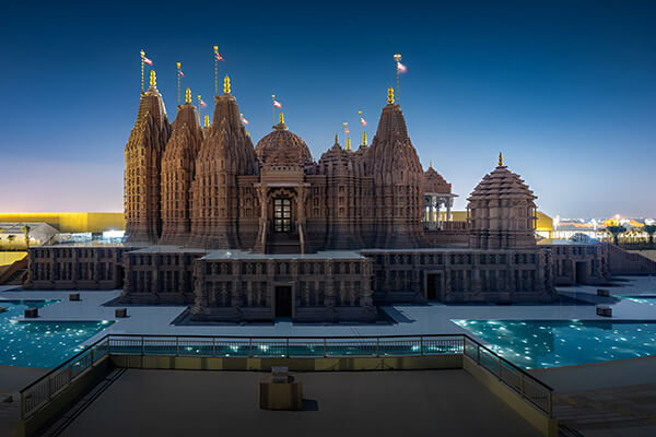 BAPS Swaminarayan Temple – Abu Dhabi | Spenta Travels & Tours Pvt. Ltd.