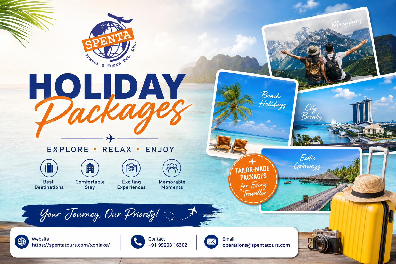 Holiday Package - Spenta Travels & Tours